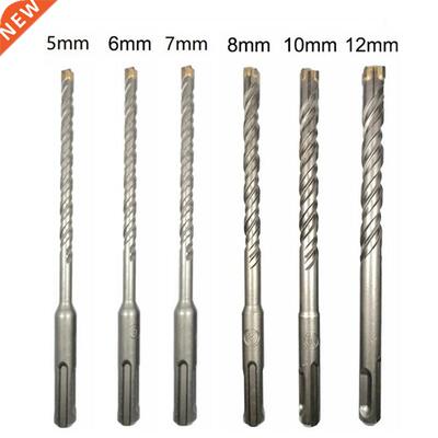 6Pcs 5-12mm SDS Plus Lectric Hammer Drill Bits 5/6/7/8/10/12