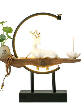 Buddhist Backflow Incense Burner Holder Smoke Waterfall Cens
