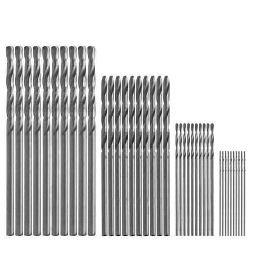 1 Set 40Pcs Mini Drill HSS Bit 0.5mm-2.0mm Straight Shank PC