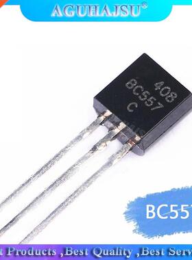 100pcs BC557B BC557 TO-92 Bipolar Transiors - BJT PNP -45V