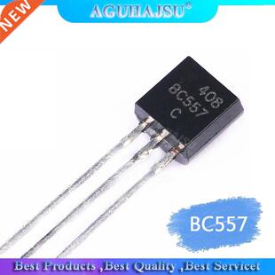 100pcs BC557B BC557 TO-92 Bipolar Transiors - BJT PNP -45V