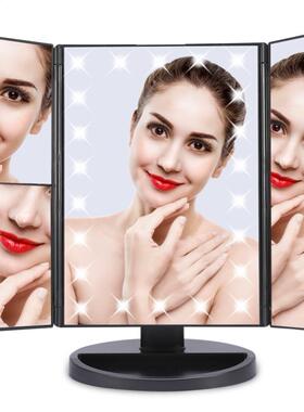 Portable Adjustable 3 Folding LED Light Touch Dimming Deskto