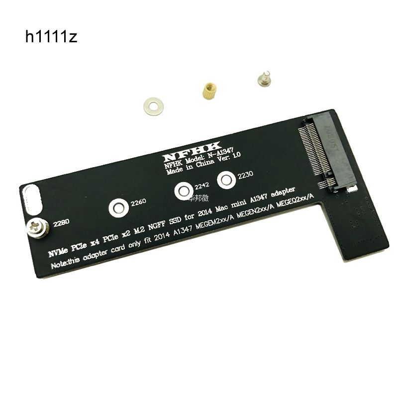 M key NVMe M2 SSD to For Apply Mac Mini 2014 A1347 MEGEN2 ME