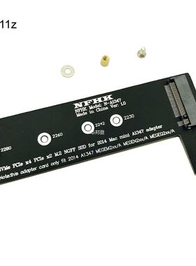 M key NVMe M2 SSD to For Apply Mac Mini 2014 A1347 MEGEN2 ME