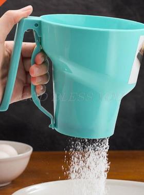 Funnel Shape Flour Sifter Fine Mesh Powder Flour Sieve Icing