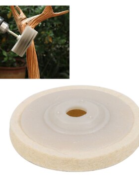 4 Inch Wool Felt Polishing Wheel 12mm Height Angle Grinder A