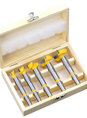 5pcs Forstner Tips Hinge Boring Drill Bit Set for Carpentry