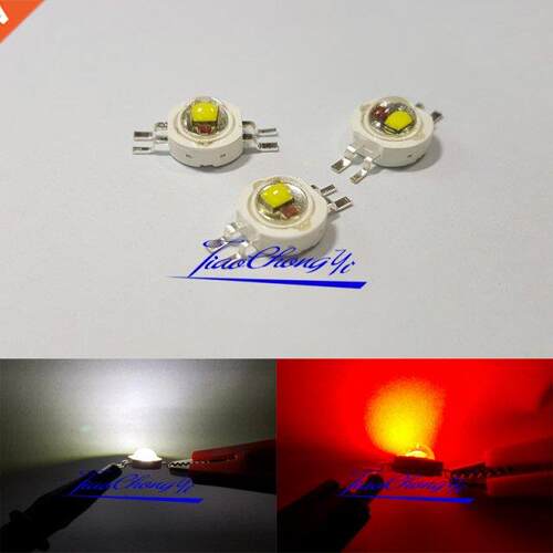 10PCS 2XW 2chip Double color white/ Red Grnn Blue Yellow UV