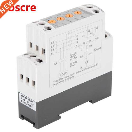 3 Phase Voltage Relay Multifunction Overvoltage and Undervol