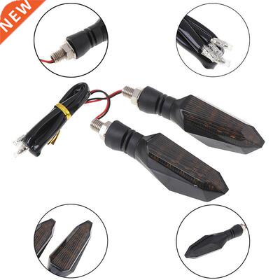 1Pair LED Turn Signal Lamp Motorcycle Flasher 15 Led Motorbi