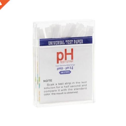 100pcs/box PH Test Strps 0-14 Scale Premum Ltmus Tester P