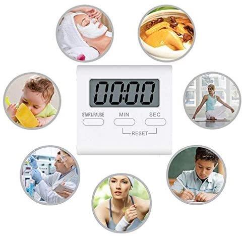 Free Shipping LCD Digital Screen Kitchen Timer Magnetic Cook