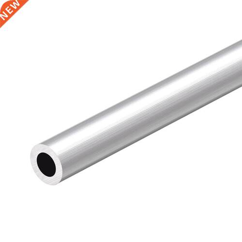 6063 Aluminum Round Tube 300mm Length 17mm OD 10mm Inner Dia