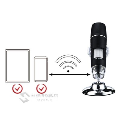 WiFi 1000X Magnification USB Digital Microscope with Stand M