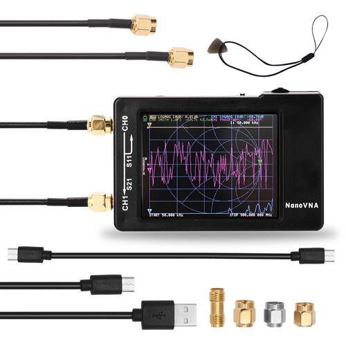 50KHz-900MHz Digital Vector Network Analyzer Touching Scree