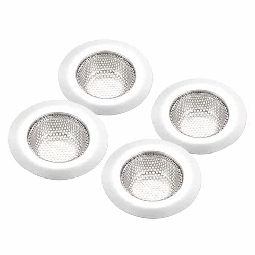 4 Pcs Kitchen Sink Garbage Strainer 2.24 Inches Stainless St
