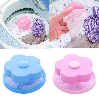 New Washing Machine Hair Removal Catcher Filter Mesh Net Pou