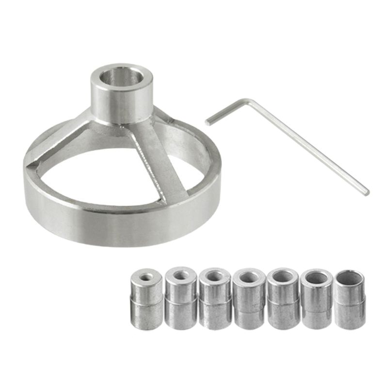 9 Pcs Woodworking 90° Vertical Drill Guide Hole Puncher
