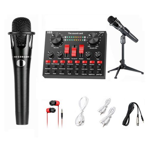 Bluetoot Professional Live Streaming Sound Card Kit USB o In