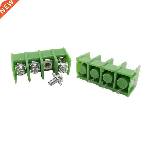 10Pcs Green KF7.62 Screw PCB Terminal Block Connector Pitch