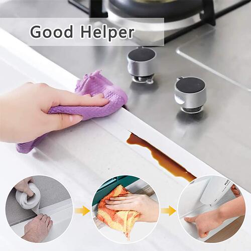 3.2m/1mx22mm Windows Bath Tape Sealing Strips PV Kitchen Wat
