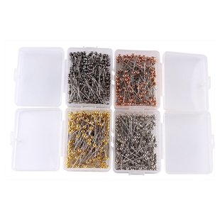 Safety Pins Pearl Metal Head 38mm Round Dressmaking Pins Wed