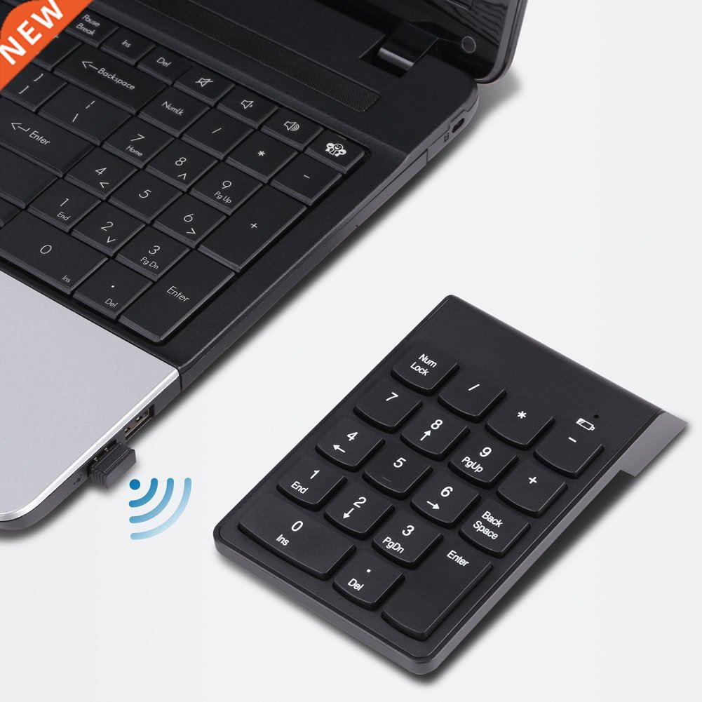 2.4G USB Numeric Keypad Wireless Number Pad 18 Keys Mini Dig