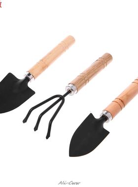 3 pièces Mini pelle pelle râteau jardin plante