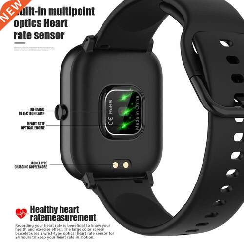 COLMI P8 SE Smart Watch Men IP67 Waterproof Full Touch Fitn