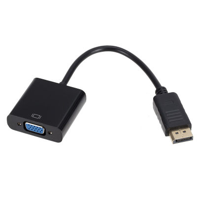 Displayport To VGA DP Adapter Cable Can Be OEM High Quality