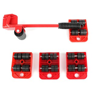 5 in 1 Portable Furniture Lifter Mover 5 Pieces Furniture Tr
