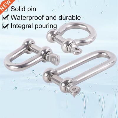 2pcs 04 Stainless Steel Anchor Shackle Bow Rigging Surive P
