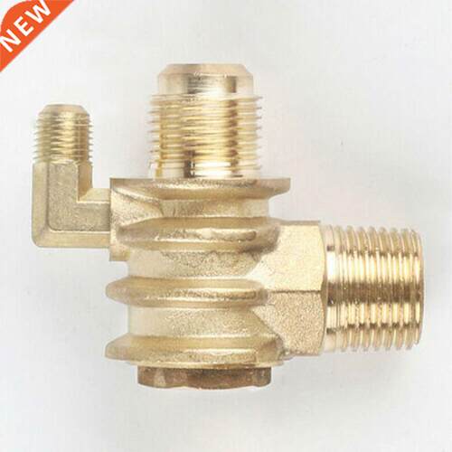 -Port Check Valve Brass Male-Threaded Workshop Replacement