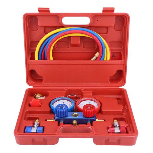500-800Bae Air Conditioner Manifold Gauge Set with 5ft Charg