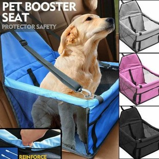 Matte Travel Dog Car Seat Cover Cat Foldable Breathable Safe