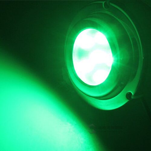 6*1w Green Stainless Steel IP68 Waterproof LED Marine Underw