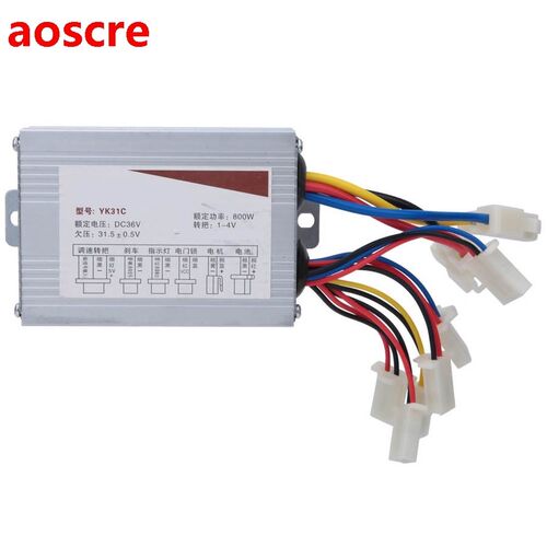 36V 800W Electric Brush Motor Speed Controller DC Motor Spee