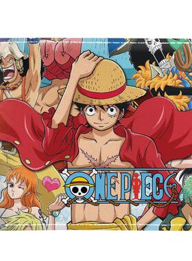 Japanese Cartoon Comics One Piece Luffy Law Ace Wallet Sho