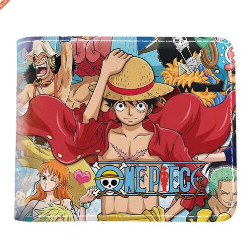Japanese Cartoon Comics One Piece Luffy Law Ace Wallet Sho