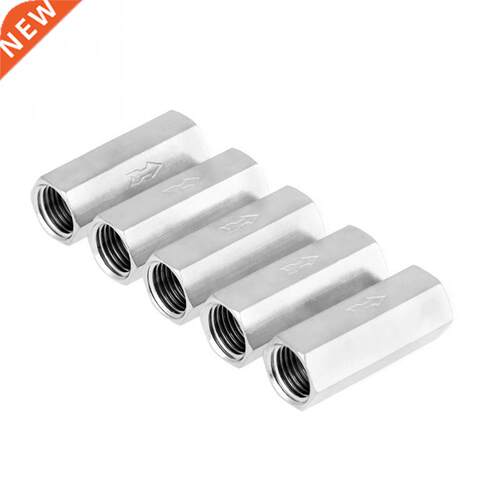 5pcs Copper 1/4 nch Female Threaded Full Port One Way Ar C