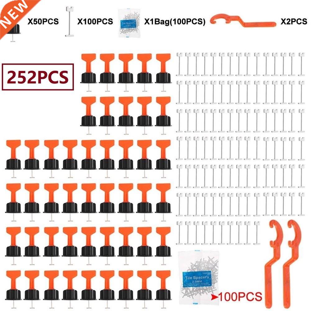 252Pcs Reusable Tle Levelng System Level Wedges Tle Space