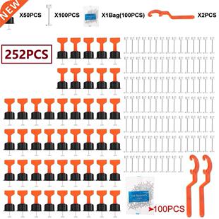252Pcs Reusable Tle Levelng System Level Wedges Tle Space