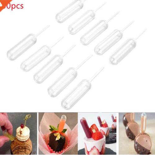 50Pcs/set Ice Cream Jelly Milkshake Droppers raw Dropper F