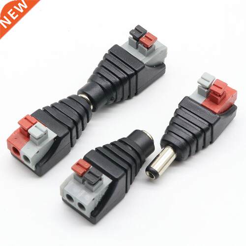 5pcs DC Male +5 pcs DC Female connector 2.1*5.5mm DC Power J