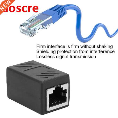 10PCs High Quallity Network Cable Connector Shield RJ45 Doub