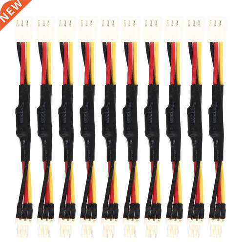 10pcs 3 Pin Fan Connector Resistor to Reduce Fan Speed Noise