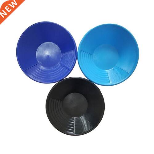 Outdoor 15 nches Gold Pan Gold Basn wth Dual Rffles for