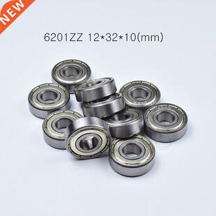 10pcs 6201ZZ 12*32*10(mm) chrome steel Metal Sealed High s
