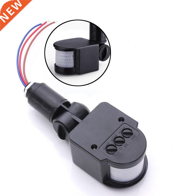 Outdoor 110-220V Infrared PIR Motion Sensor Detector Wall Li