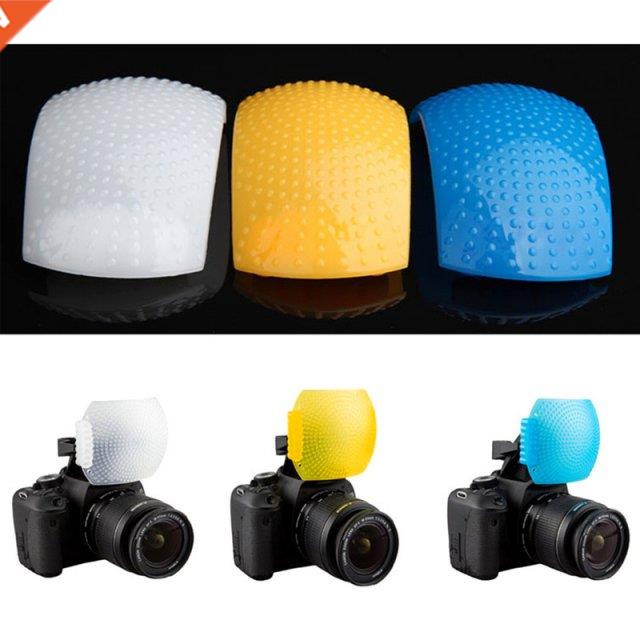 Soft Box Diffuser white blue orange for Internal Flash for c
